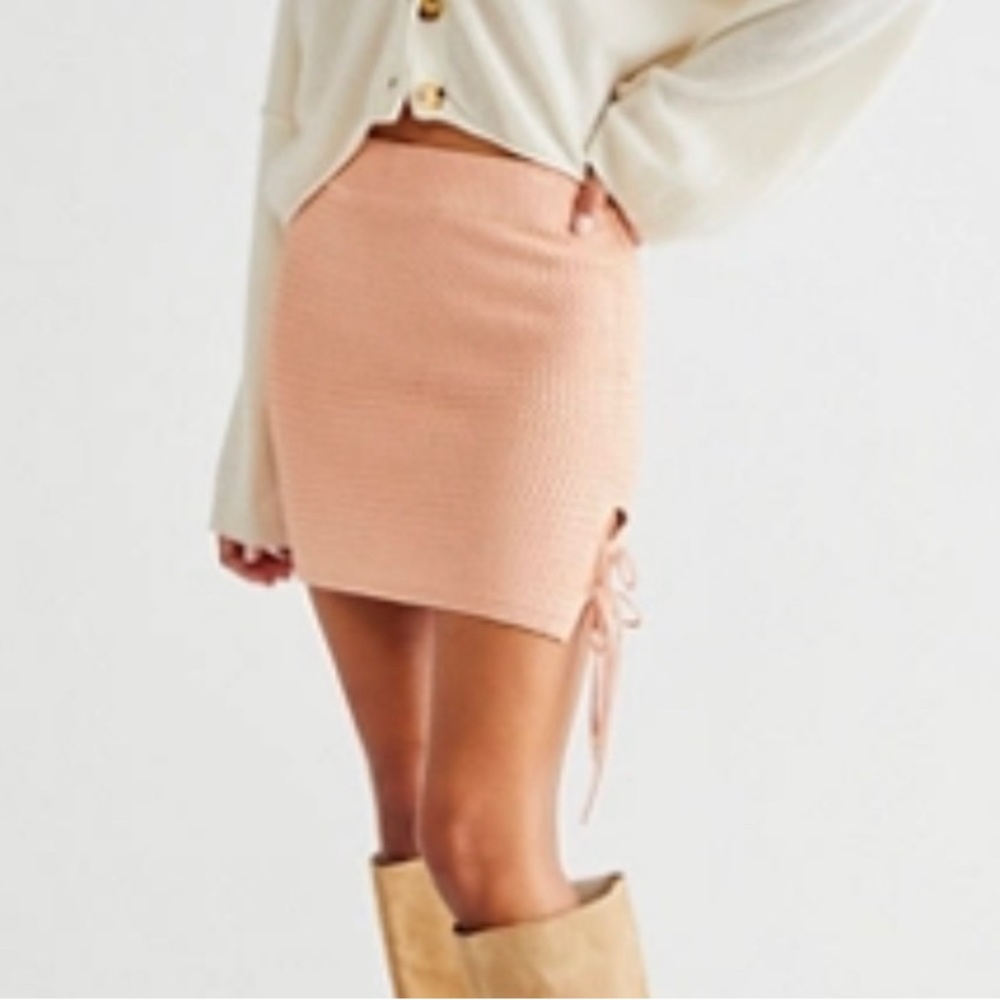 FREE PEOPLE KNIT SKIRT - XS
